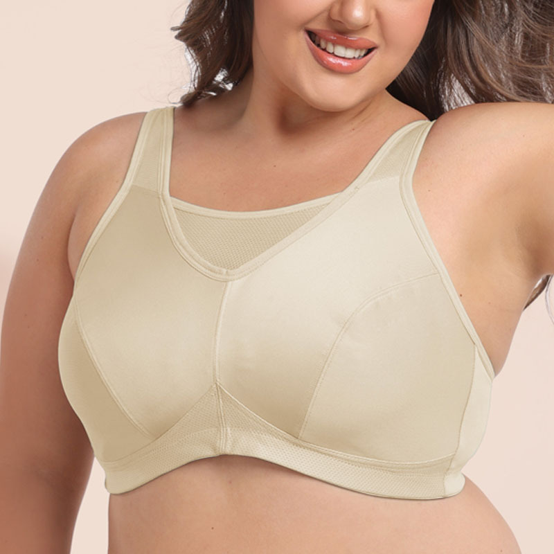 Full Coverage Bra - High Impact Plus Size Sports Bra