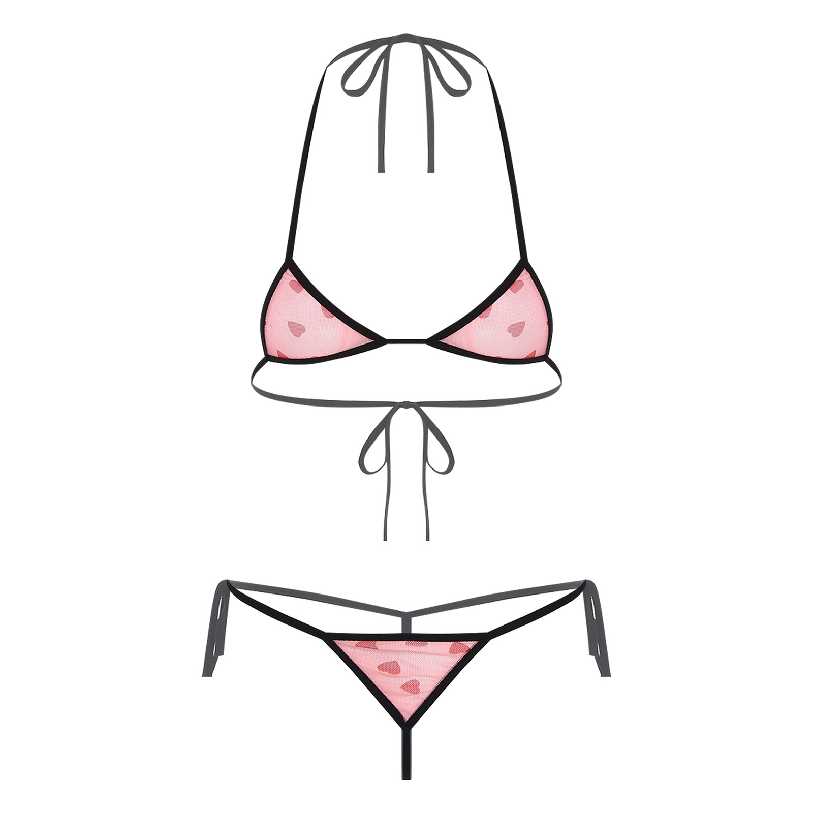 Womens Micro Mini Bikini Linge - Sheer Mesh Bra incelemesi ve fiyatı