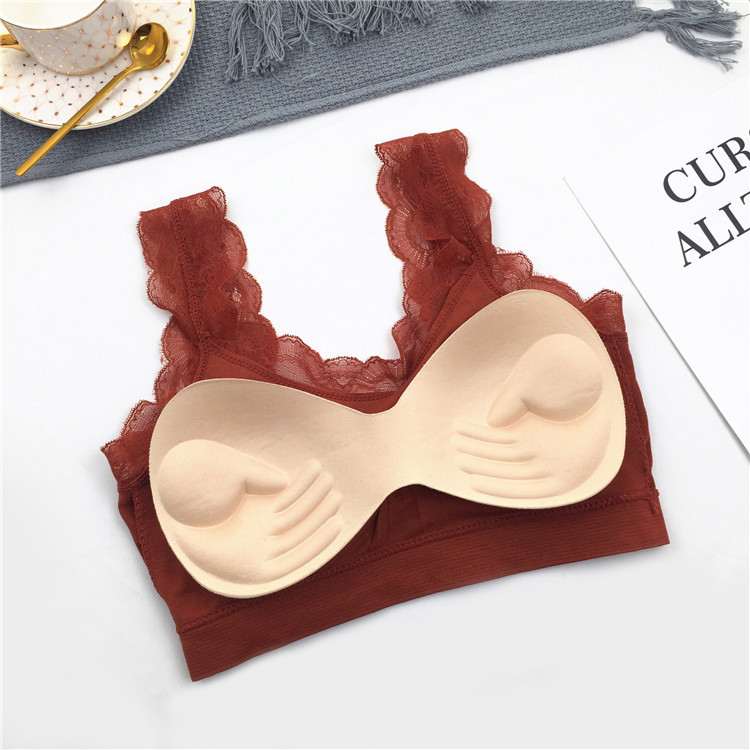 3D Sexy lace Lingerie Seamless - Lace Bralette Set incelemesi ve fiyatı