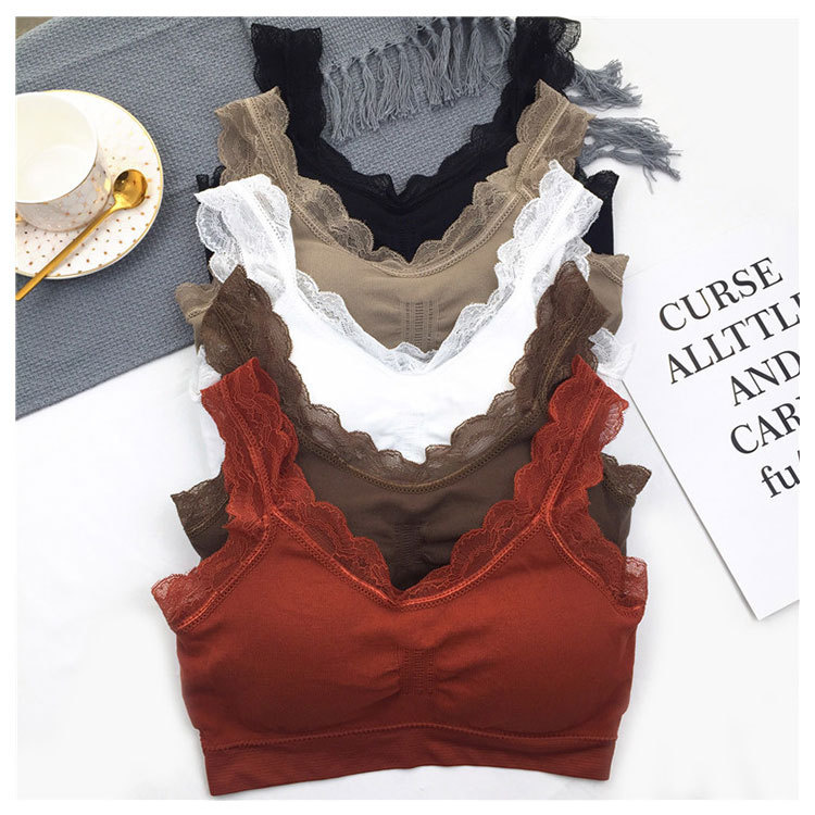 3D Sexy lace Lingerie Seamless - Lace Bralette Set incelemesi ve fiyatı