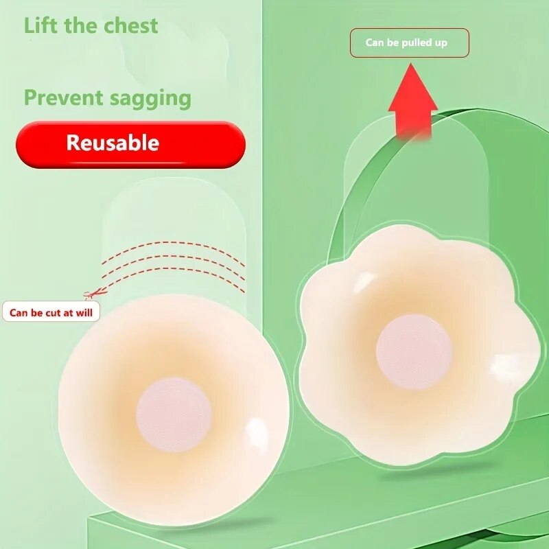 1Pairs Silicone Nipple Cover L - Push Up Bra Silicone incelemesi ve fiyatı