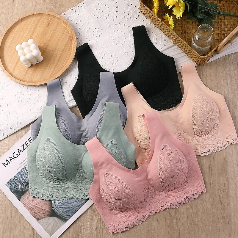 Breathable Latex Bra Seamless  - Sleep Bra Bralette incelemesi ve fiyatı