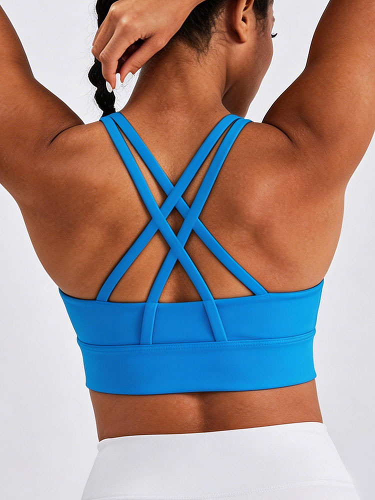 New Women's Solid Color High I - Sports Bra Racerback incelemesi ve fiyatı