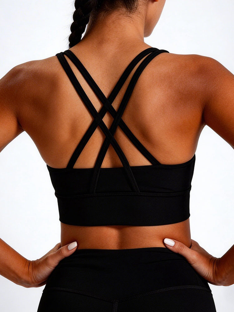 New Women's Solid Color High I - Sports Bra Racerback incelemesi ve fiyatı