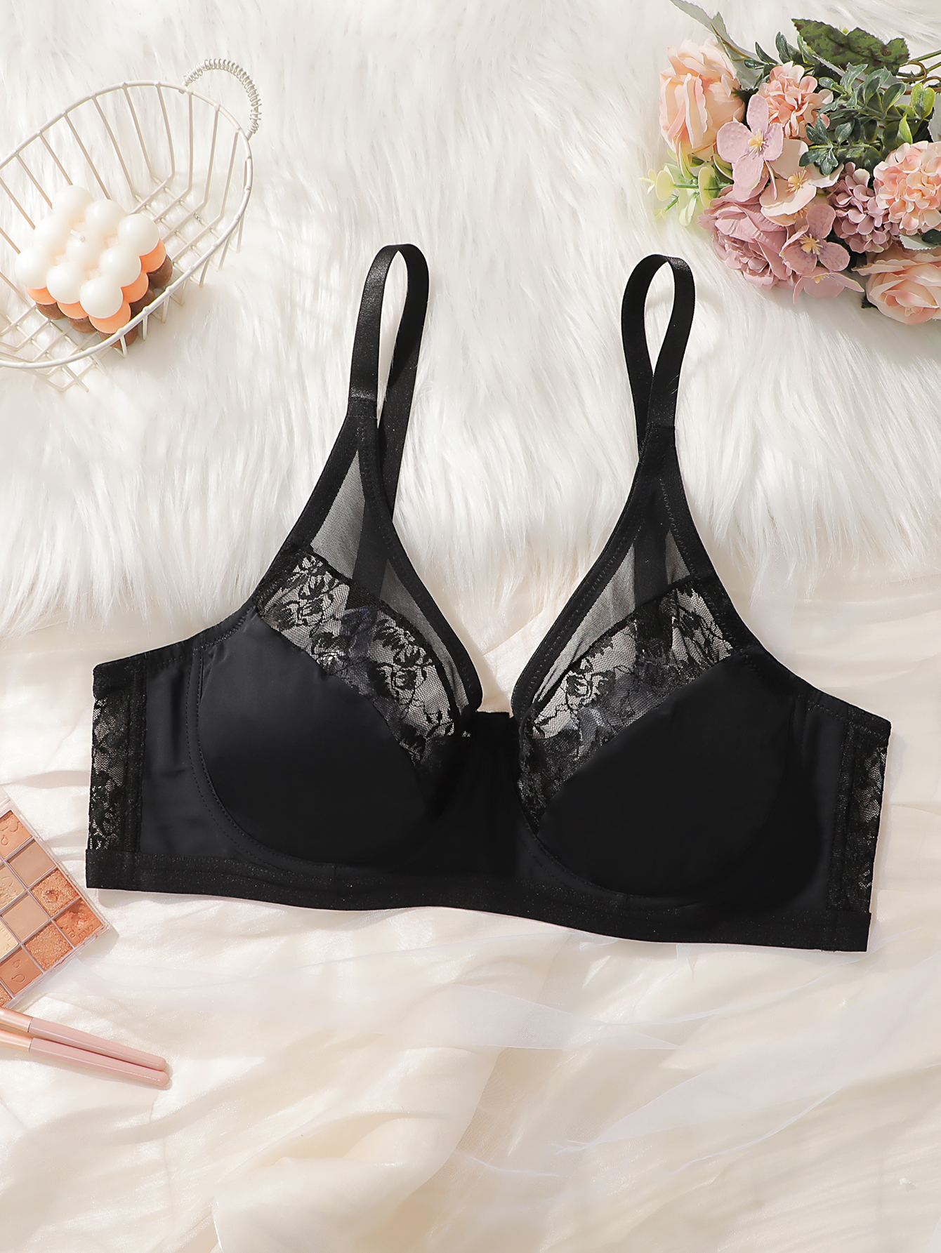 Plus Size Lace Minimizer Bra,  - Minimizer Bra Women incelemesi ve fiyatı