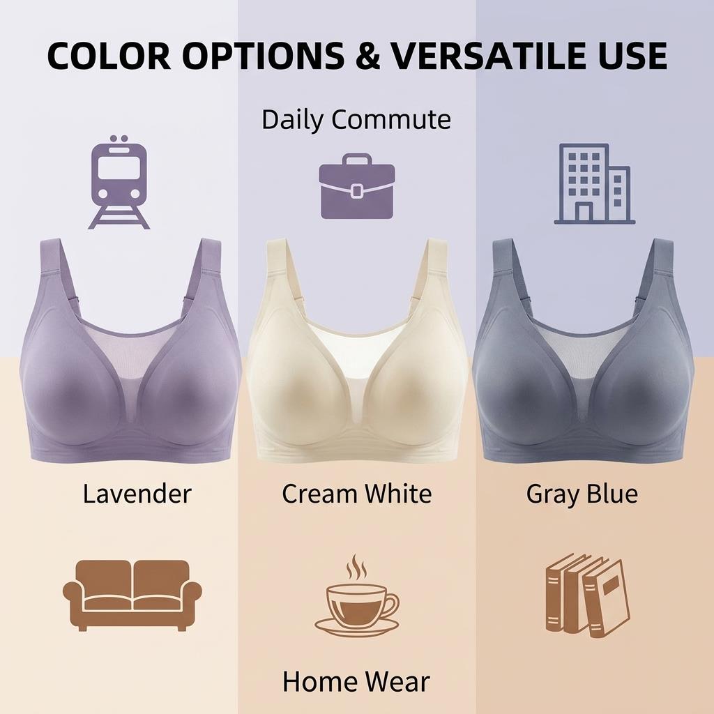 Women's Plus Size Full Cup Bra - Sheer Mesh Bra incelemesi ve fiyatı