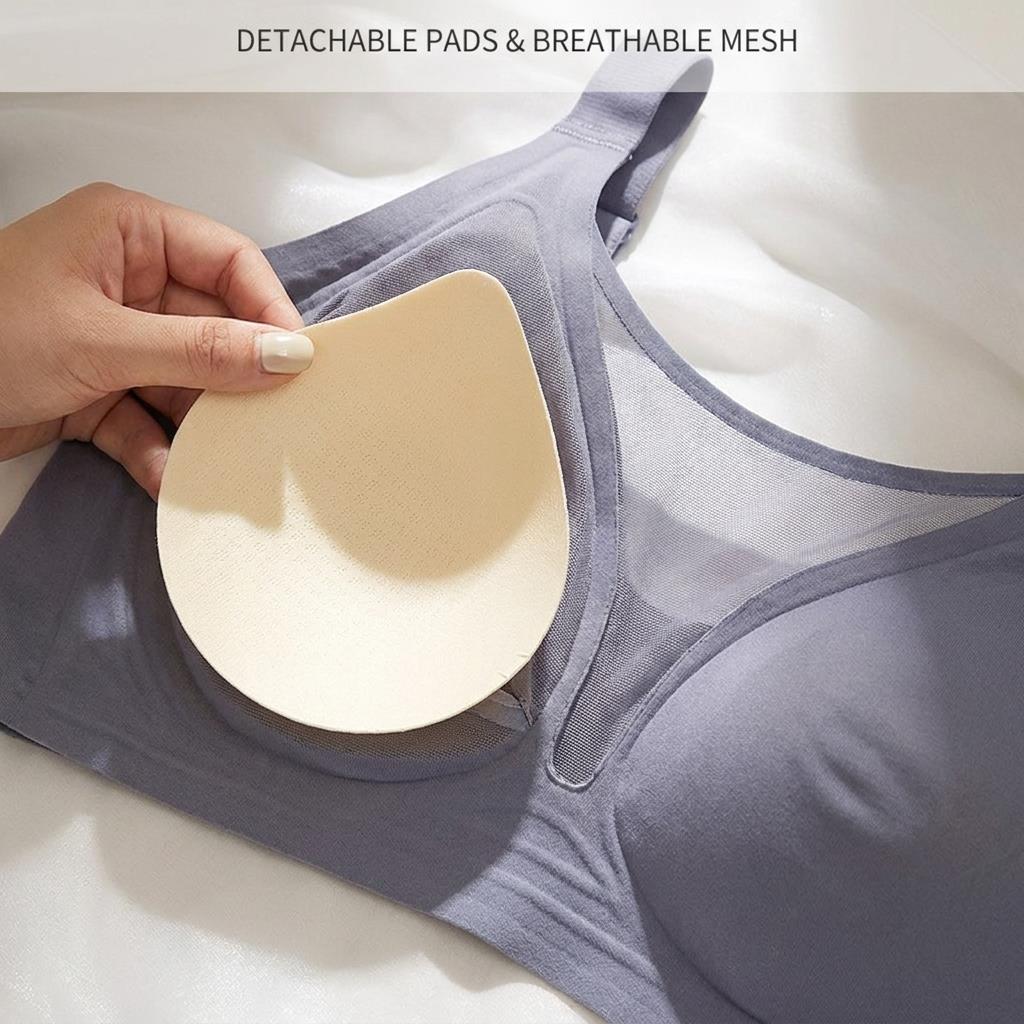 Women's Plus Size Full Cup Bra - Sheer Mesh Bra incelemesi ve fiyatı