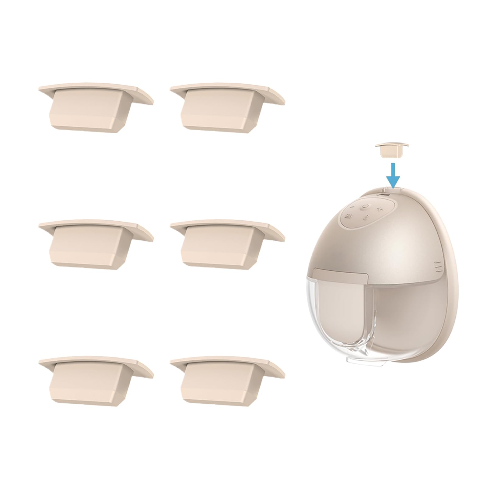 6pcs Replacement Spout Cap for - Nursing Bra Clip incelemesi ve fiyatı