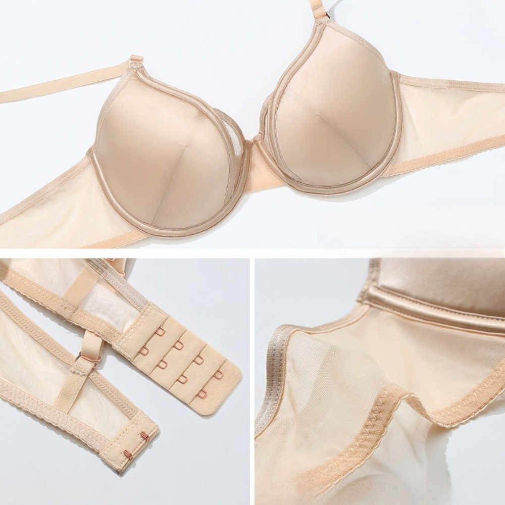 Front Closure Satin 3D Cup Bra - Convertible Bra Multiway incelemesi ve fiyatı