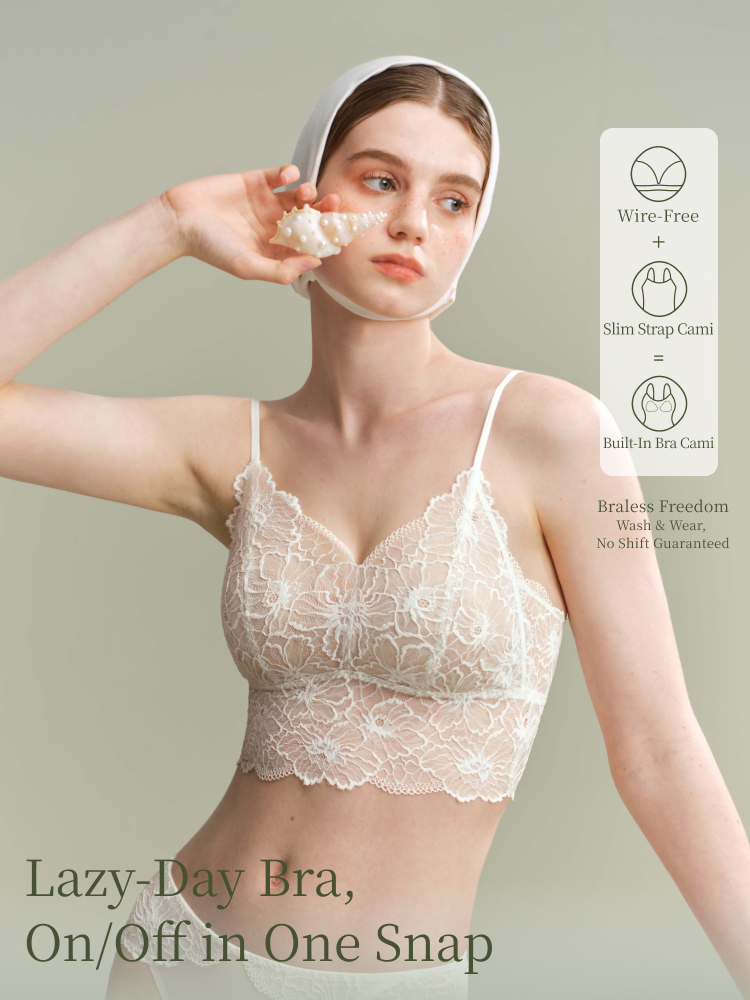 SUJIIN Sexy Lace Cami Tops for - T Shirt Bra Seamless incelemesi ve fiyatı