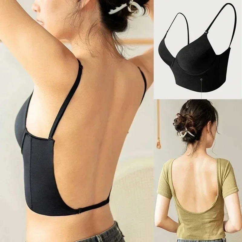 Women Invisible Bra Deep U Plu - Backless Bra Sticky incelemesi ve fiyatı