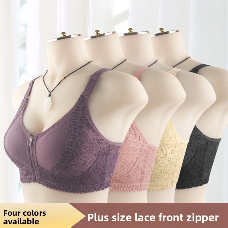 Front Zipper Soft Padded Bra f - Full Coverage Bra incelemesi ve fiyatı