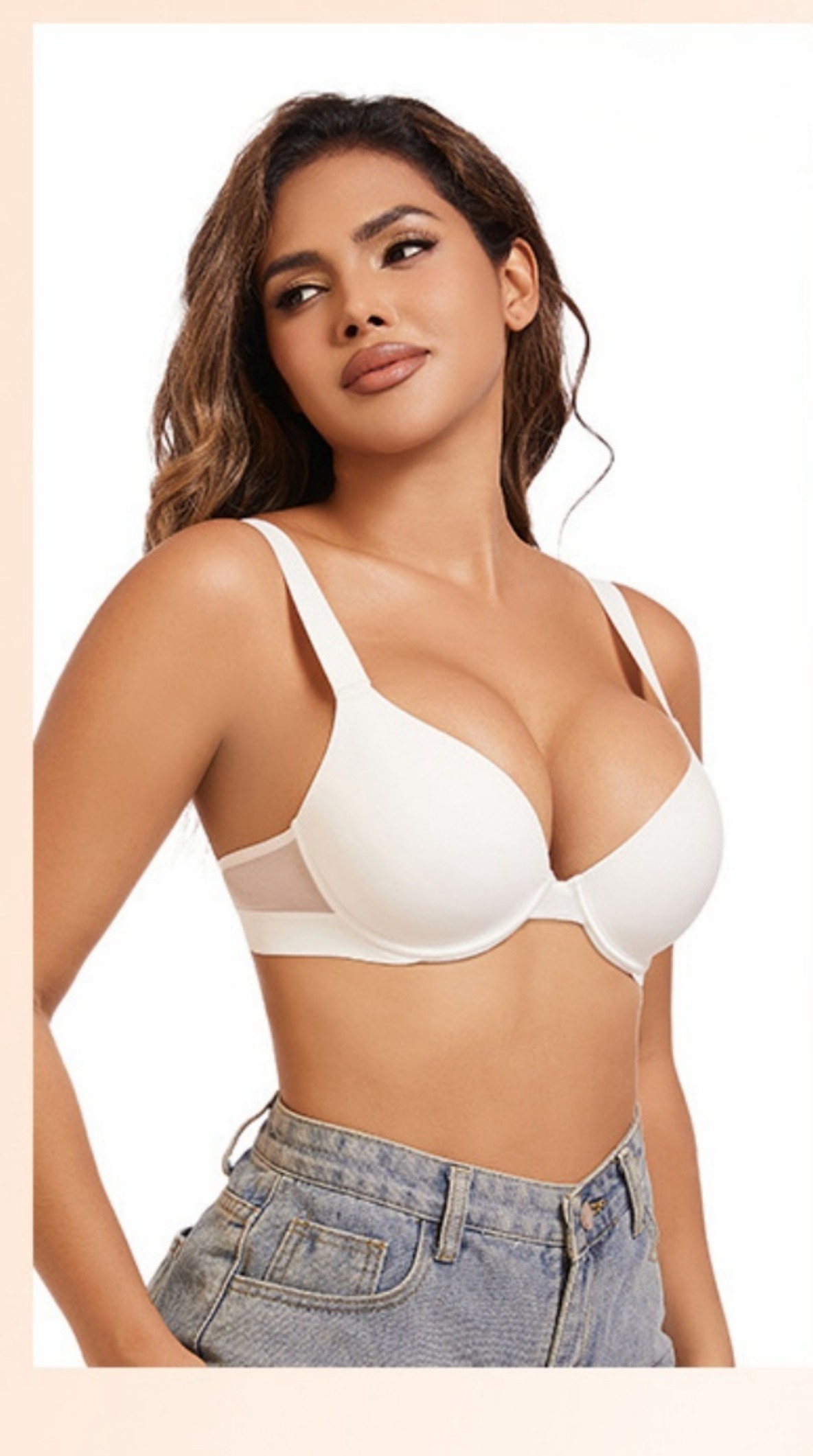 2025 Women's Plus Size Push Up - Demi Bra Balconette incelemesi ve fiyatı