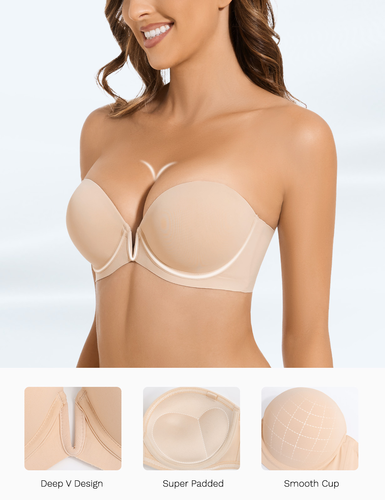 New Bra Push Up Underwire Ultr - Convertible Bra Multiway incelemesi ve fiyatı