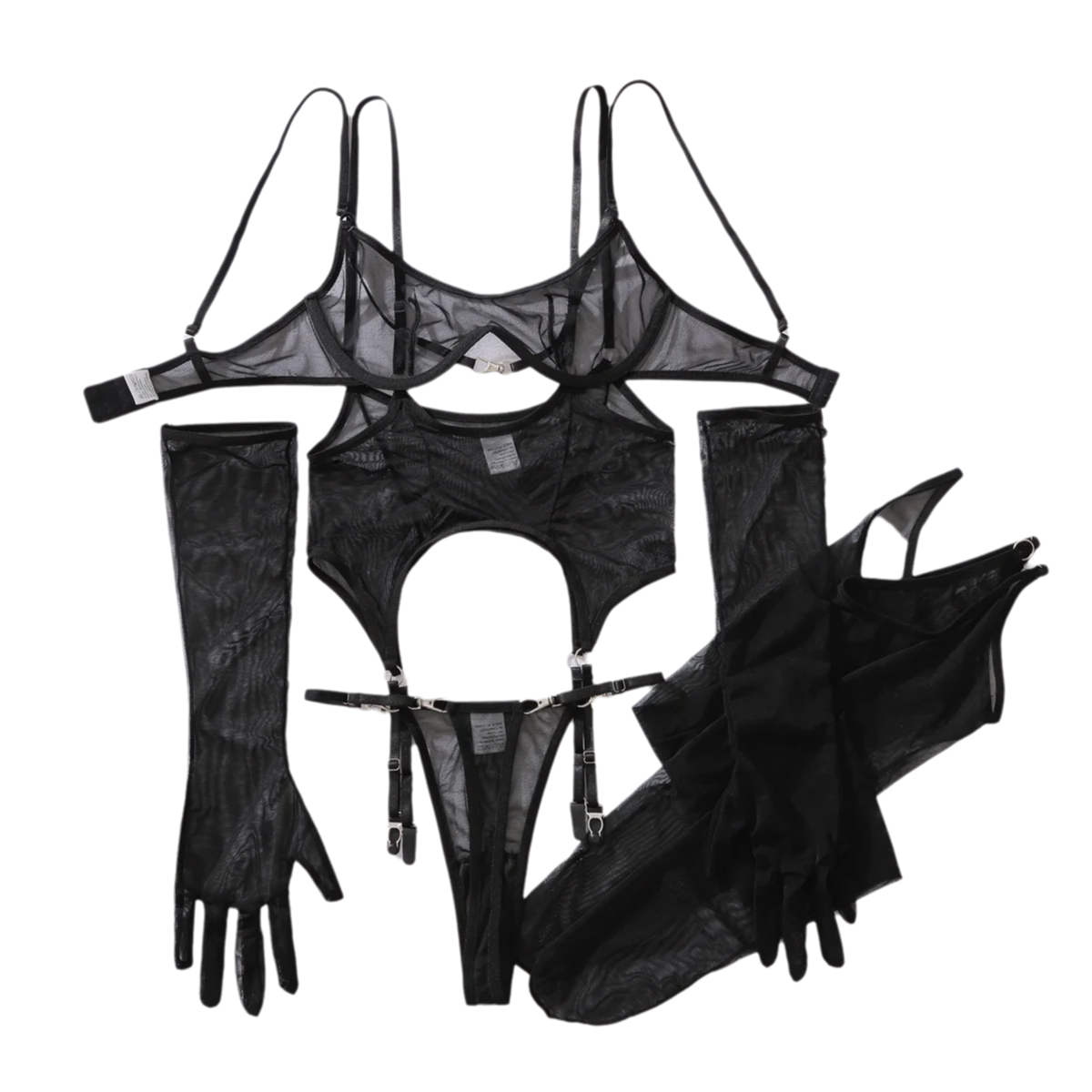 Sexy Mesh Breathable Lingerie  - Sheer Mesh Bra incelemesi ve fiyatı