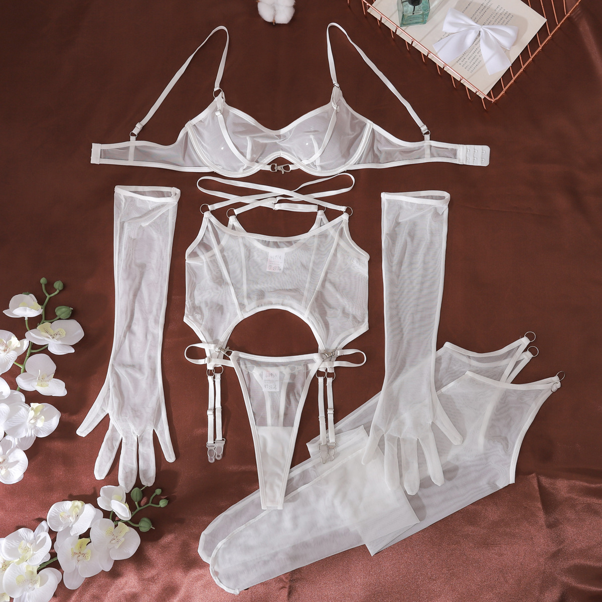 Sexy Mesh Breathable Lingerie  - Sheer Mesh Bra incelemesi ve fiyatı