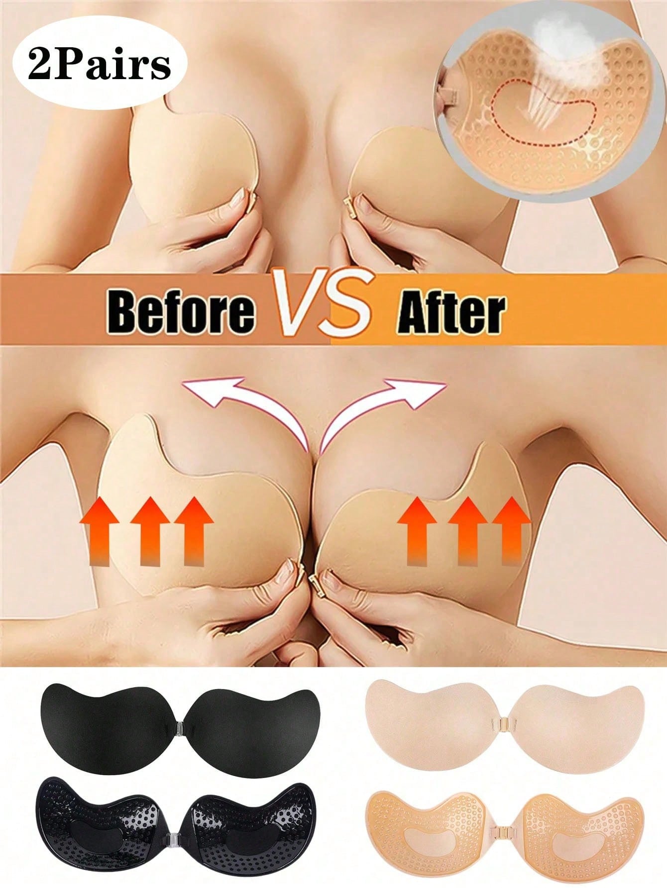 2-pack Women's Self-Adhesive I - Strapless Bra Adhesive incelemesi ve fiyatı